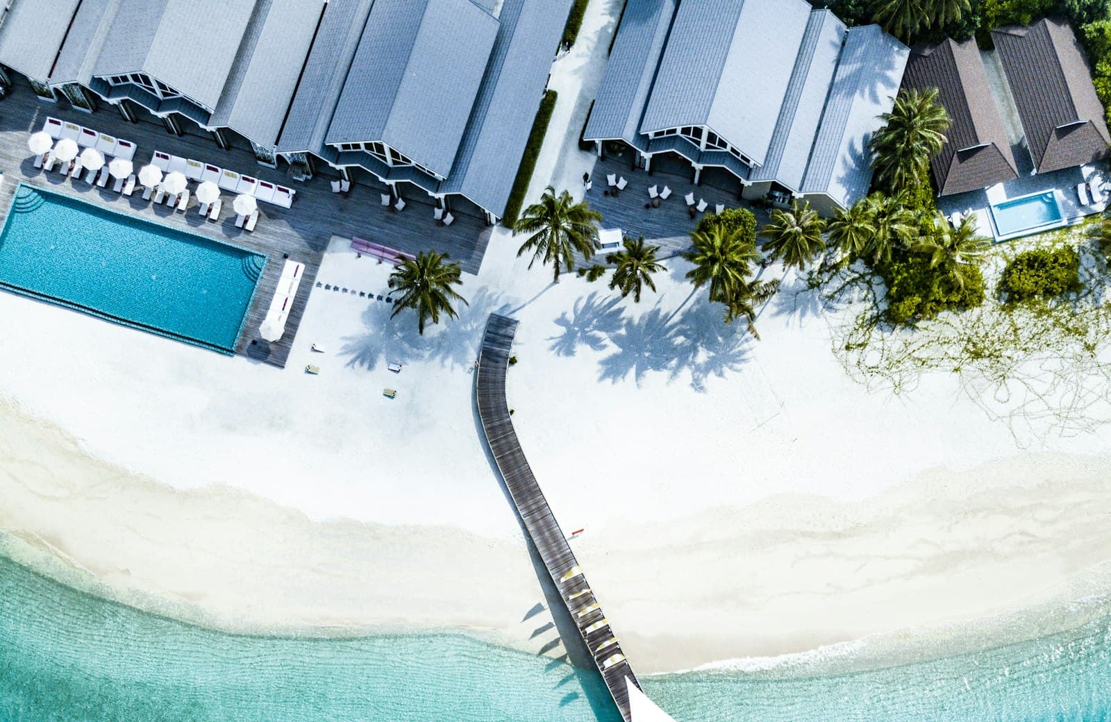 Overwater bungalow stay