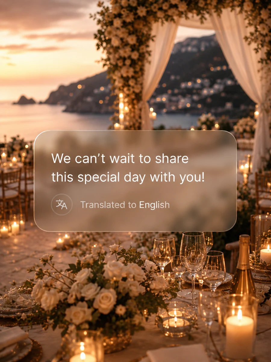 Gift fund editor for adding a honeymoon experience.